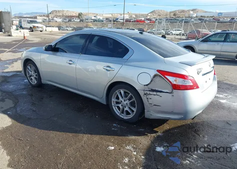 2009 Nissan Maxima 3.5 Sv из США, поврежденный, VIN 1N4AA51E69C860401